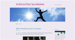 Desktop Screenshot of incubateenews.venturecenter.co.in